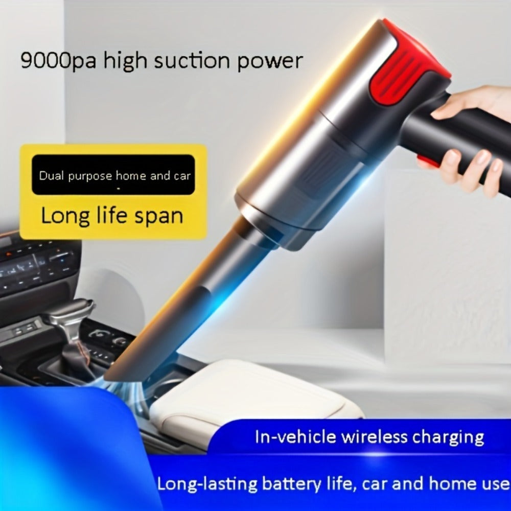 Wireless-red Car Vacuum Cleaner Wireless Usb Charging Car Vacuum Cleaner…