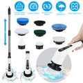 1Pc Electric Spin Scrubber Cordless Rechargeable Telescopic Cleaning Brush 8…