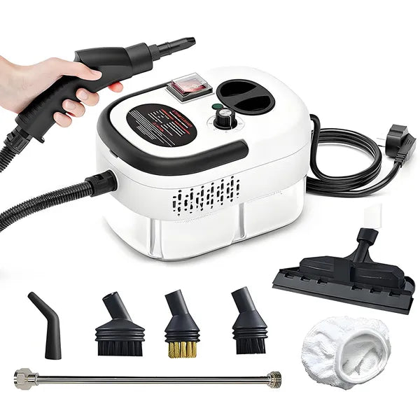 Portable Handheld Steam Cleaner - Heavy-Duty High-Pressure Steam Washer &,…