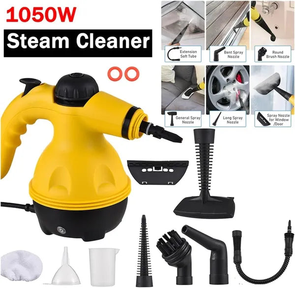 1050W High Pressure Steam Cleaner, Multipurpose Handheld Steamer For Car,…
