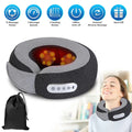 1Pc 2 In 1 Neck Massager Pillow With Heat Electric Memory Foam Travel Pillow…