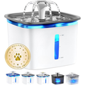 Innovation Award Winner 95oz Pet Fountain, Automatic Cat Water Fountain Dog…