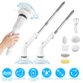 1Set Electric Spin Scrubber Cordless Rechargeable Telescopic Cleaning Brush…
