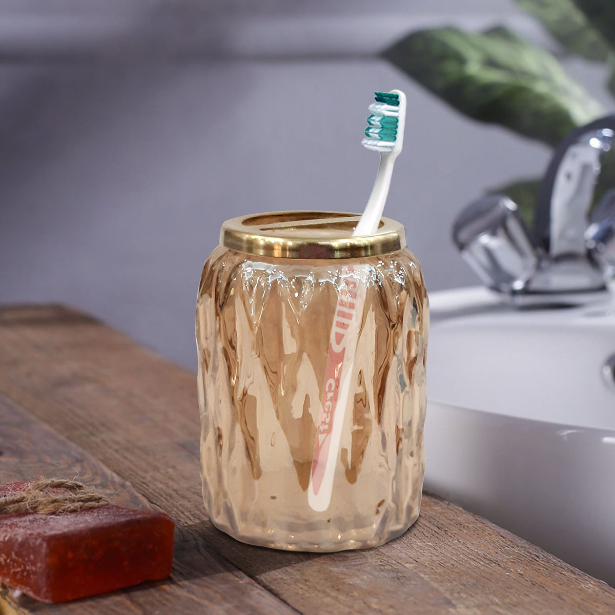 Toothbrush Holder Compact Multi Slot Holder For Toothbrushes, Razors &…