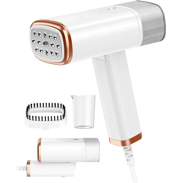 1000W Foldable Garment Steamer, Handheld Fabric Steam Brush, Portable Iron