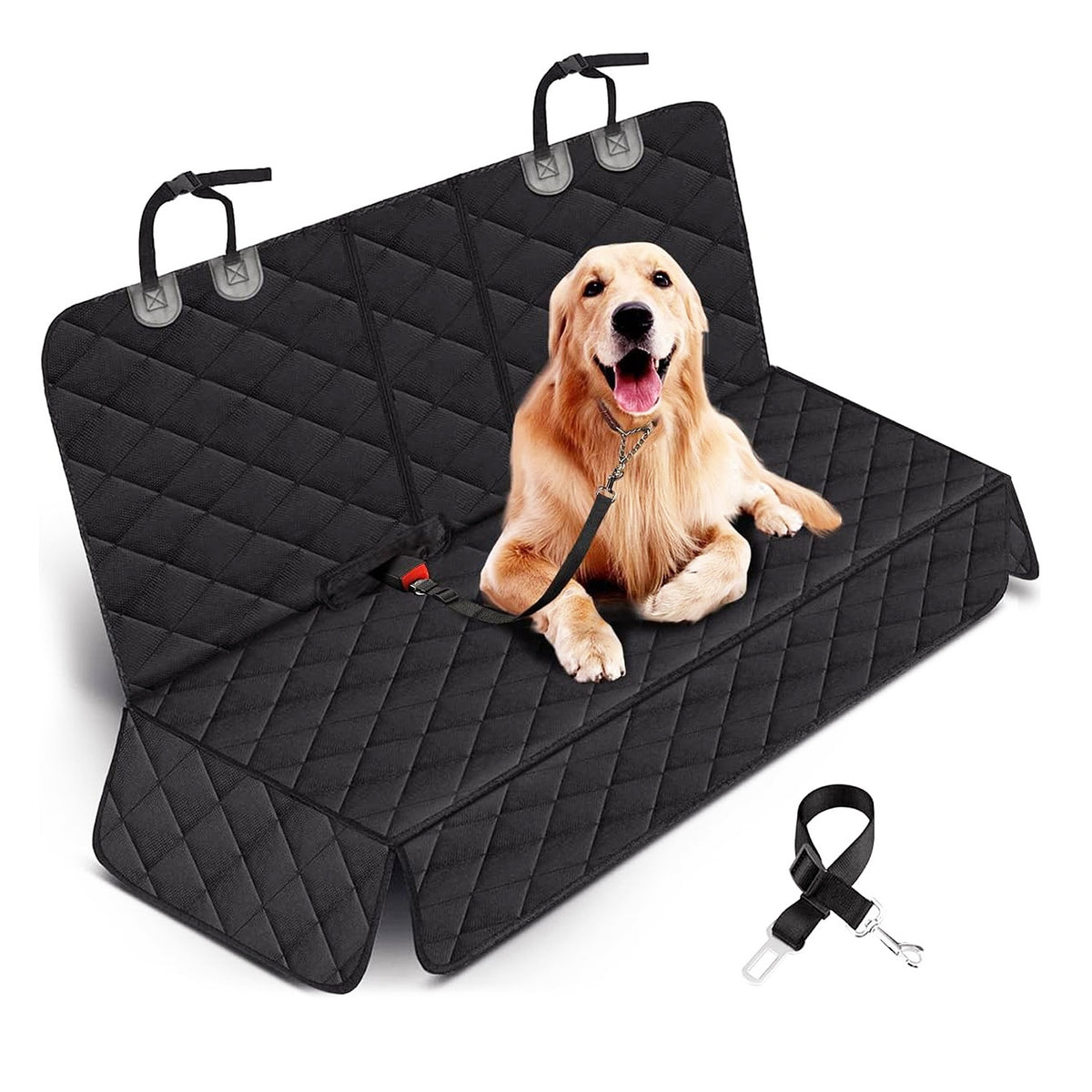 1Pc Dog Car Seat Cover Waterproof Scratchproof Pet Car Rear Protector Mat…